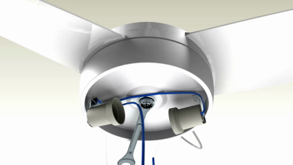 Instalação de Ventilador Residencial de Teto